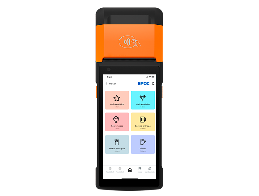 máquina Smart POS PDV EPOC