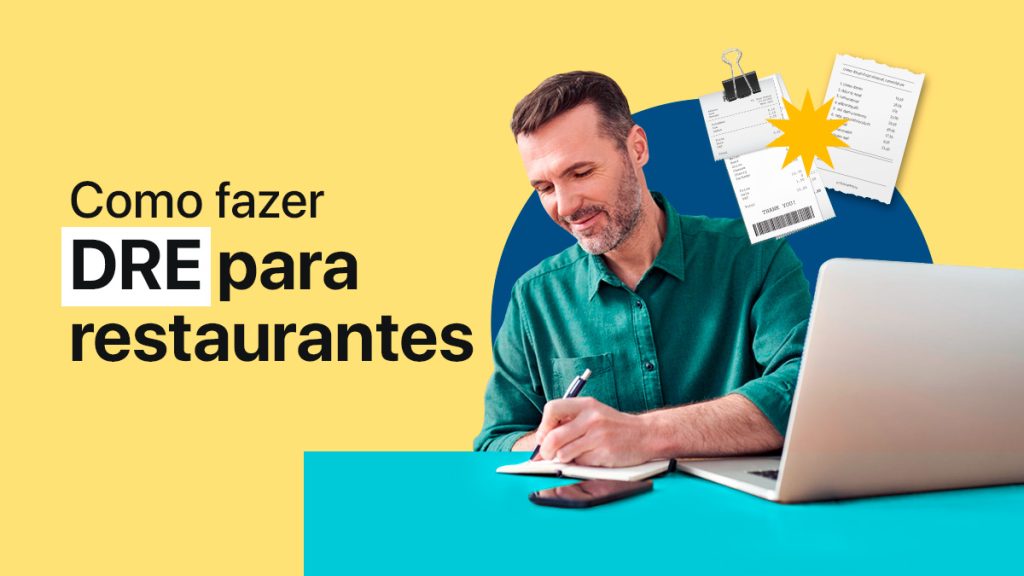 gestor fazendo DRE para restaurantes