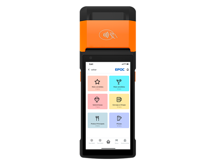 máquina Smart POS PDV EPOC