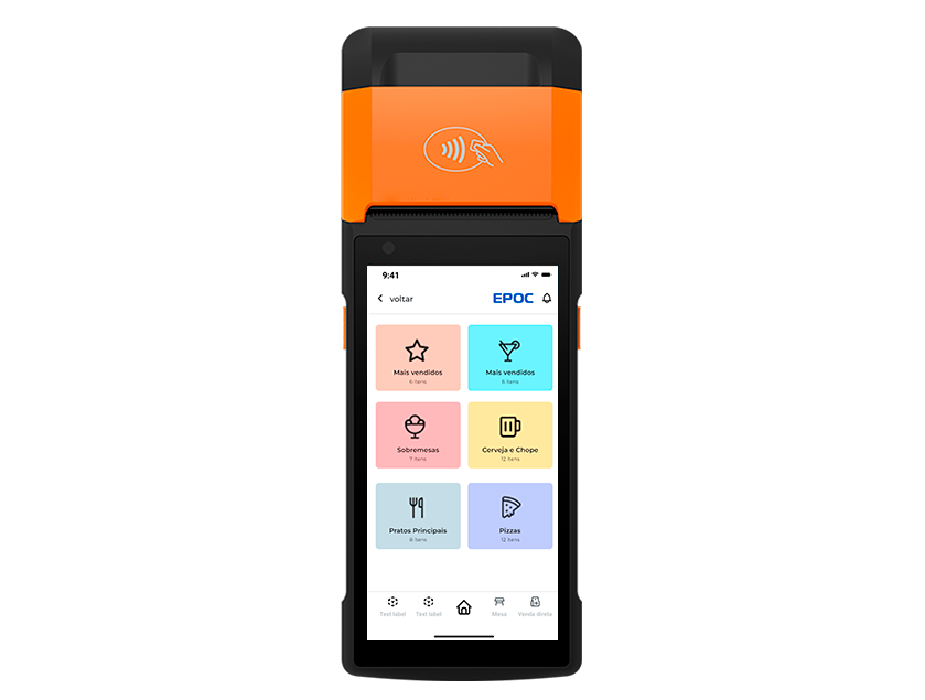 máquina Smart POS PDV EPOC